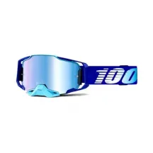100% OCHELARI 100% ARMEGA  Goggle Royal - Blue Mirror Lens