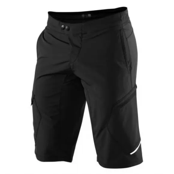 100% RIDECAMP SHORTS BLACK 100% RIDECAMP SHORTS BLACK