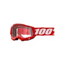 100% OCHELARI 100% ACCURI 2 Red Clear Lens