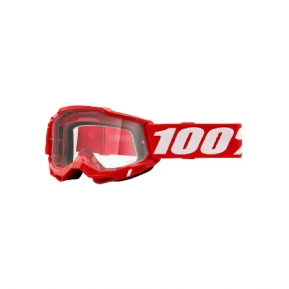 100% OCHELARI 100% ACCURI 2 Red Clear Lens 100% OCHELARI 100% ACCURI 2 Red Clear Lens