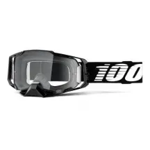 100% ARMEGA Goggle Black Clear Lens