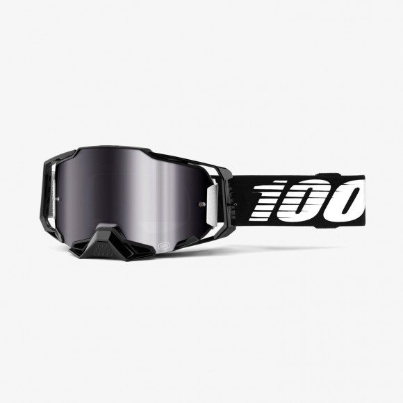 OCHELARI 100% ARMEGA BLACK Silver Flash Mirror Lens OCHELARI 100% ARMEGA BLACK Silver Flash Mirror Lens