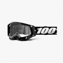 OCHELARI 100% RACECRAFT 2 GOGGLE BLACK CLEAR LENS