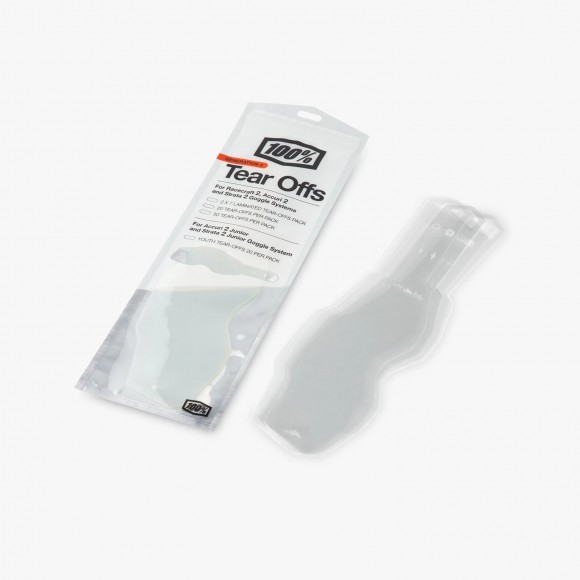 RC2/AC2/ST2 STANDARD TEAR OFFS 20PK RC2/AC2/ST2 STANDARD TEAR OFFS 20PK