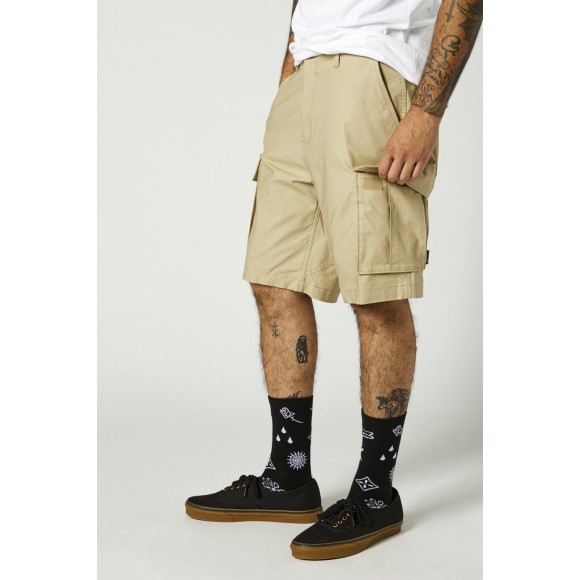 PANTALONI SCURTI FOX SLAMBOZO 2.0 TAN PANTALONI SCURTI FOX SLAMBOZO 2.0 TAN