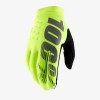 MANUSI 100% BRISKER Gloves Fluo Yellow MANUSI 100% BRISKER Gloves Fluo Yellow