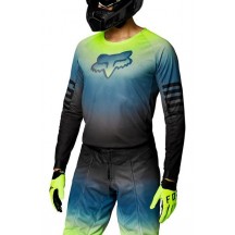 TRICOU FOX Airline Reepz Black Yellow