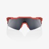 OCHELARI 100% SPEEDCRAFT SL - Soft Tact Coral - Smoke Lens OCHELARI 100% SPEEDCRAFT SL - Soft Tact Coral - Smoke Lens