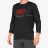 TRICOU 100 % AIRMATIC 3/4 SLEEVE 3/4 BLACK RED TRICOU 100 % AIRMATIC 3/4 SLEEVE 3/4 BLACK RED
