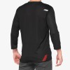 TRICOU 100 % AIRMATIC 3/4 SLEEVE 3/4 BLACK RED TRICOU 100 % AIRMATIC 3/4 SLEEVE 3/4 BLACK RED