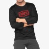 TRICOU 100 % AIRMATIC 3/4 SLEEVE 3/4 BLACK RED TRICOU 100 % AIRMATIC 3/4 SLEEVE 3/4 BLACK RED