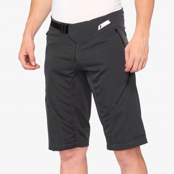 PANTALONI SCURTI 100% MTB AIRMATIC CHARCOAL PANTALONI SCURTI 100% MTB AIRMATIC CHARCOAL