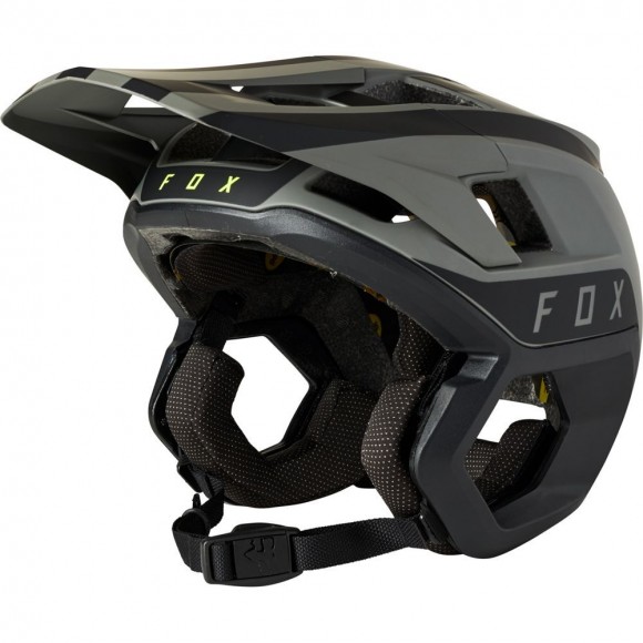 CASCA BICICLETA FOX DROPFRAME PRO HLMT TWO TONE BLACK