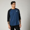 TRICOU FOX ORIGINAL SPEED 3/4 RAGLAN DARK INDIGO