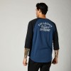 TRICOU FOX ORIGINAL SPEED 3/4 RAGLAN DARK INDIGO