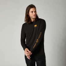 TRICOU FOX TREAD LIGHTLY LS BLACK
