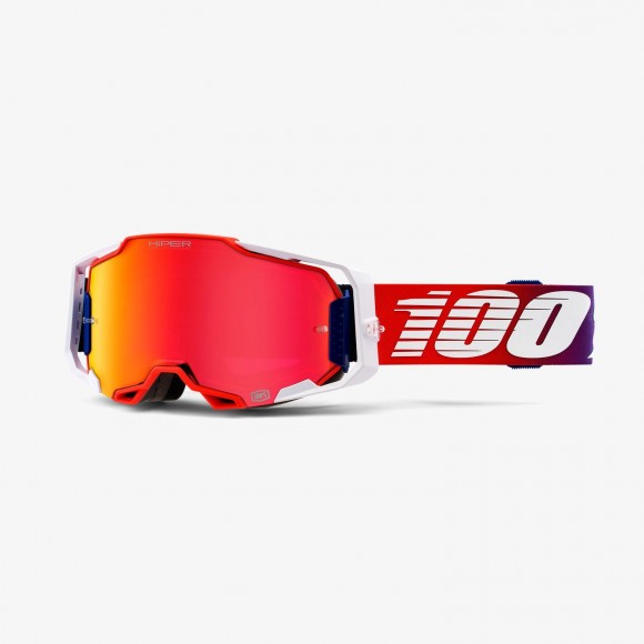 OCHELARI 100% ARMEGA FACTORY HIPER RED LENS OCHELARI 100% ARMEGA FACTORY HIPER RED LENS