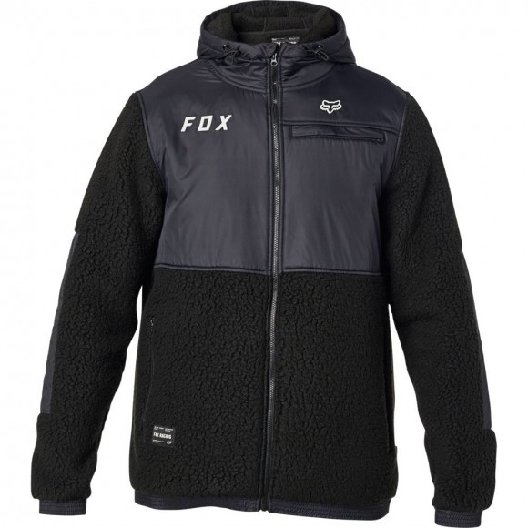 HANORAC FOX DAYTON ZIP BLACK HANORAC FOX DAYTON ZIP BLACK
