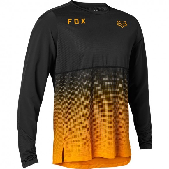 TRICOU FOX FLEXAIR LS BLACK GOLD TRICOU FOX FLEXAIR LS BLACK GOLD