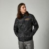 JACHETA FOX CLEAN UP CAMO WINDBREAKER BLACK CAMO JACHETA FOX CLEAN UP CAMO WINDBREAKER BLACK CAMO