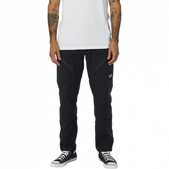 PANTALONI FOX ALPHA CARGO BLACK PANTALONI FOX ALPHA CARGO BLACK