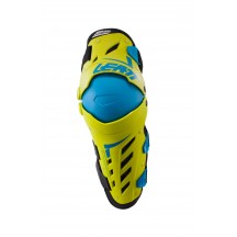 GENUNCHIERE LEATT KNEE & SHIN GUARD DUAL AXIS LIME / BLUE