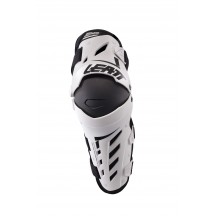 GENUNCHIERE LEATT KNEE & SHIN GUARD DUAL AXIS WHITE / BLACK