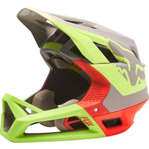 CASCA FOX PROFRAME TUK CE GREY LIME ORANGE CASCA FOX PROFRAME TUK CE GREY LIME ORANGE