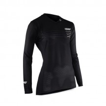 TRICOU DAMA LEATT MTB Gravity 4.0 V22 BLACK