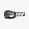 OCHELARI 100% ACCURI2 Goggle Fluo Yellow Clear Vented Dual Lens OCHELARI 100% ACCURI2 Goggle Fluo Yellow Clear Vented Dual Lens