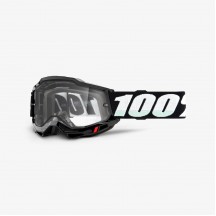 OCHELARI 100% ACCURI 2 Enduro Moto Black Clear Dual Lens