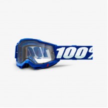 OCHELARI 100% ACCURI 2 Enduro Moto Blue Clear Dual Lens