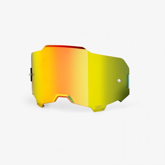 LENTILA 100% ARMEGA Replacement Lens True Gold Mirror LENTILA 100% ARMEGA Replacement Lens True Gold Mirror