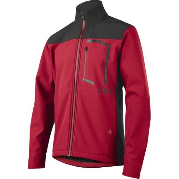 JACHETA FOX ATTACK FIRE SOFTSHELL JACKET DARK RED JACHETA FOX ATTACK FIRE SOFTSHELL JACKET DARK RED