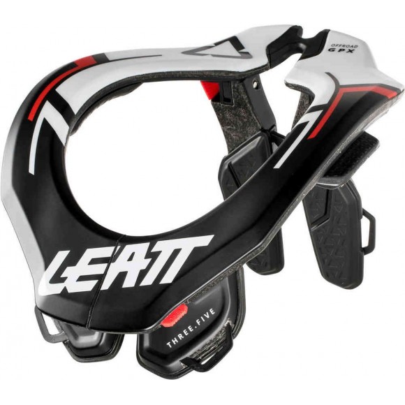 NECK BRACE LEATT GPX 3.5 BLACK / WHITE NECK BRACE LEATT GPX 3.5 BLACK / WHITE