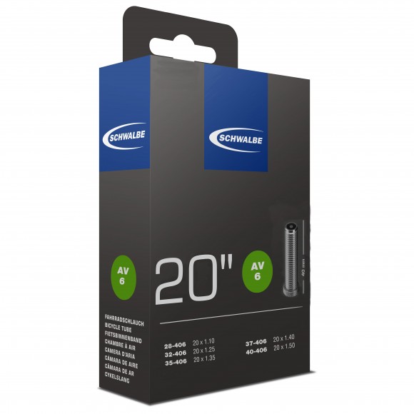 Camera SCHWALBE AV6 20 (28/40-406) IB AGV 40mm Camera SCHWALBE AV6 20 (28/40-406) IB AGV 40mm