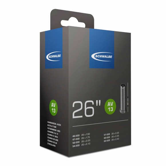 Camera SCHWALBE AV13D Downhill 26 (54/75-559) EK 40mm