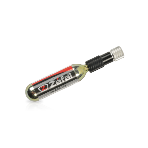 Pompa ZEFAL EZ Control gri/negru +cartus CO2 16g Pompa ZEFAL EZ Control gri/negru +cartus CO2 16g