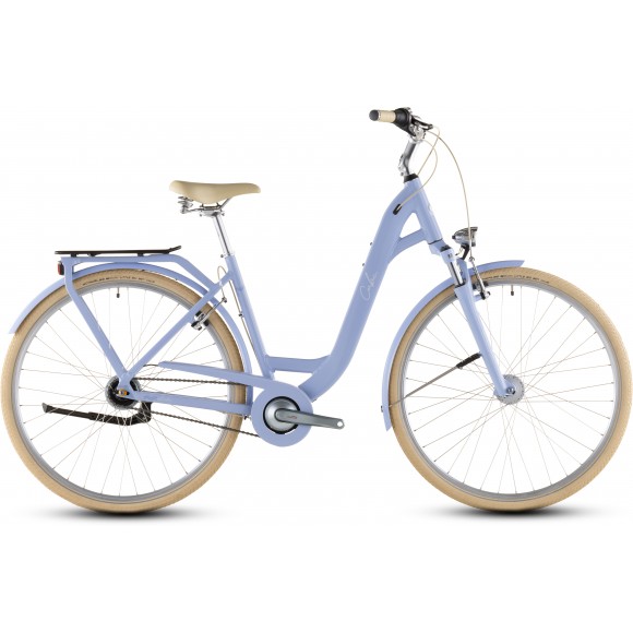 BICICLETA CUBE ARUBA EASY ENTRY BLUEBLOSSOM CREME 2026 BICICLETA CUBE ARUBA EASY ENTRY BLUEBLOSSOM CREME 2026