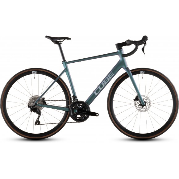 BICICLETA CUBE ATTAIN SLX SMARAGDGREY PRISM 2026