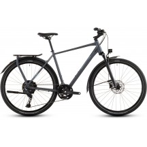 BICICLETA CUBE KATHMANDU EXC METALLICGREY CHROME 2026