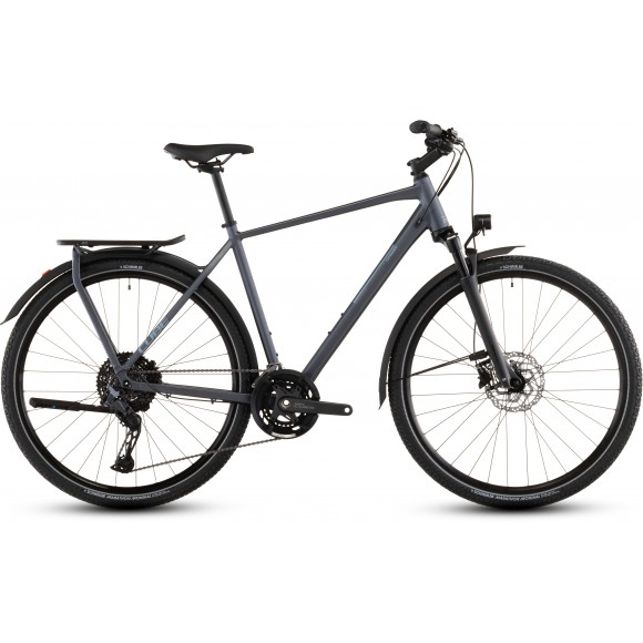 BICICLETA CUBE KATHMANDU EXC METALLICGREY CHROME 2026
