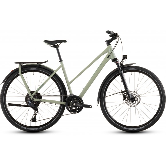 BICICLETA CUBE KATHMANDU EXC TRAPEZE PEA GREY 2026 BICICLETA CUBE KATHMANDU EXC TRAPEZE PEA GREY 2026