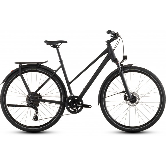 BICICLETA CUBE KATHMANDU PRO TRAPEZE COAL BLACK 2026 BICICLETA CUBE KATHMANDU PRO TRAPEZE COAL BLACK 2026