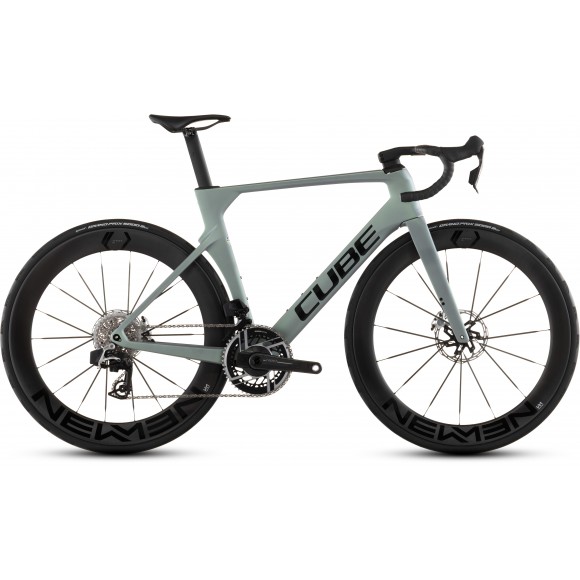 BICICLETA CUBE LITENING AERO C:68X SLX SEAGREY BLACK 2026 BICICLETA CUBE LITENING AERO C:68X SLX SEAGREY BLACK 2026
