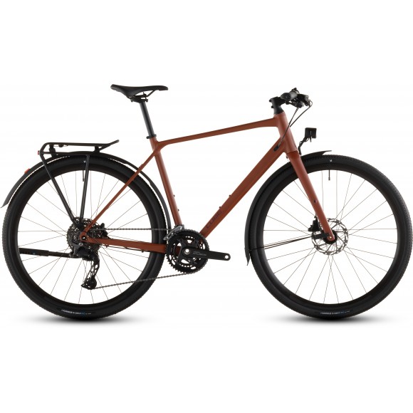 BICICLETA CUBE NULANE RACE FE AMBER BLACK 2026