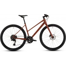 BICICLETA CUBE NULANE RACE TRAPEZE AMBER BLACK 2026