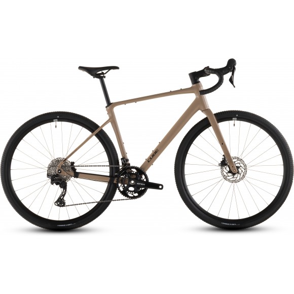 BICICLETA CUBE NUROAD RACE CAPPUCCINO BLACK 2026