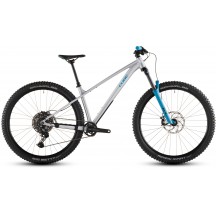 BICICLETA CUBE REACTION TM ONE 27.5" RAWMETAL BLUE 2026