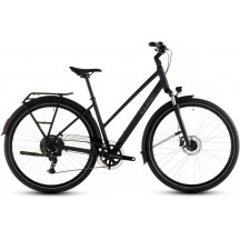 BICICLETA CUBE TOURING ONE TRAPEZE NIGHT CHROME 2026
